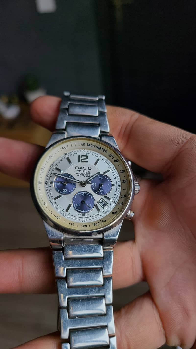 Casio edifice panda dial 2