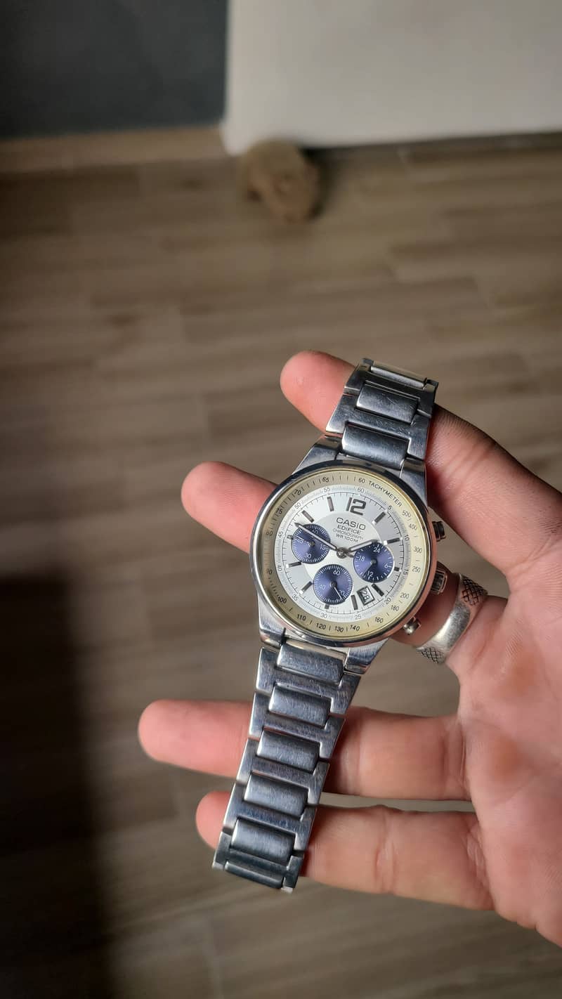 Casio edifice panda dial 4