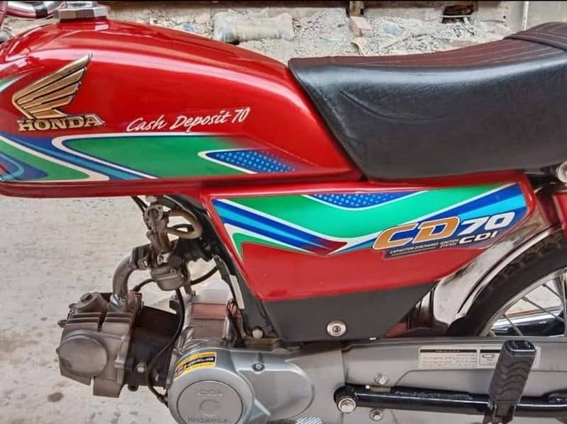 Honda CD 70 Bike Model 2017 For Sale Call me 03204968514 2