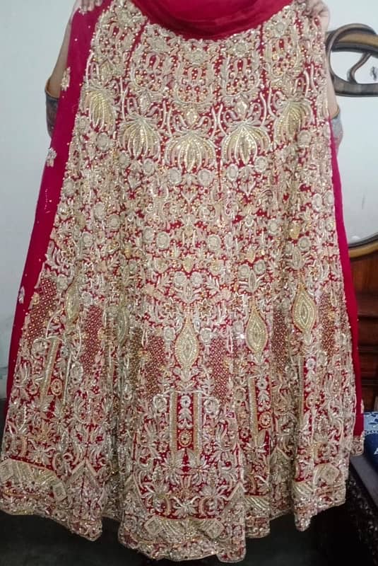 Bridal Barat Lehnga For Sale - Used Just Once - In Perfect Condition 6