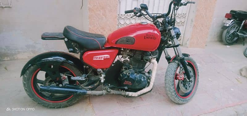 Suzuki 150 cc converted 350cc cafe racer 8