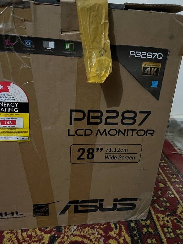 ASUS PB287Q UHD 4K 60HZ 8