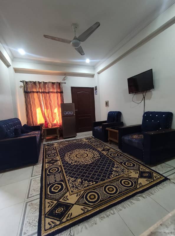 1bed full furnished flats available for rent 5