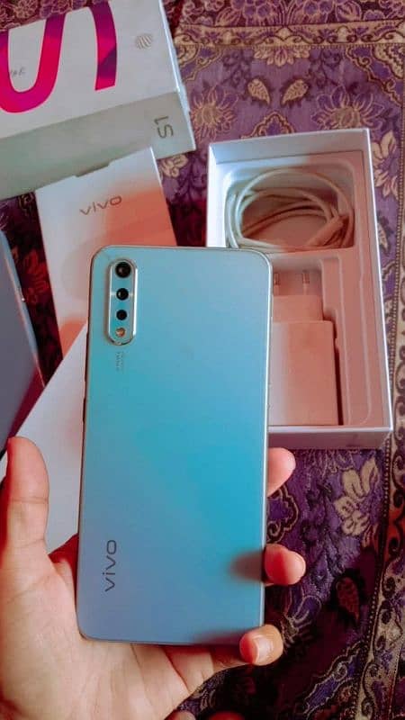 vivo s1 Stroge 4/128 GB PTA approved for sale 0325=2452=771 my Whats 0