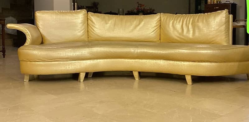 A Pair of Curved Sofas (Custom Design) 0