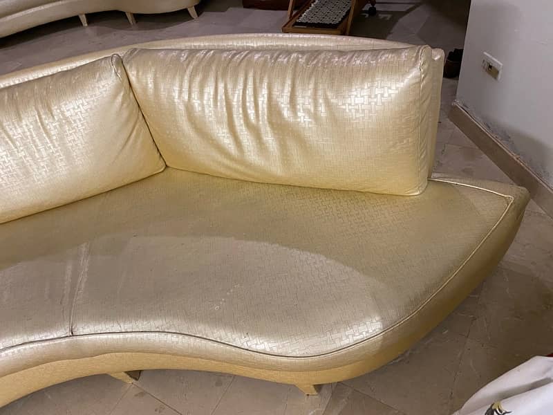 A Pair of Curved Sofas (Custom Design) 1