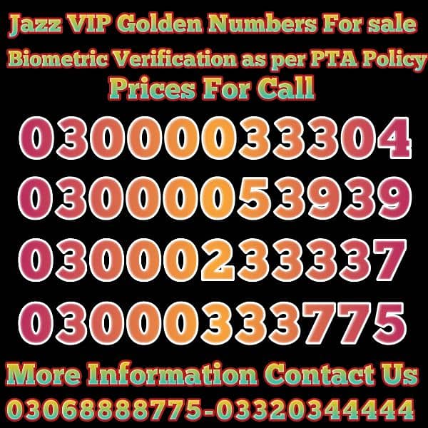 Jazz VIP Golden Numbers offer 2