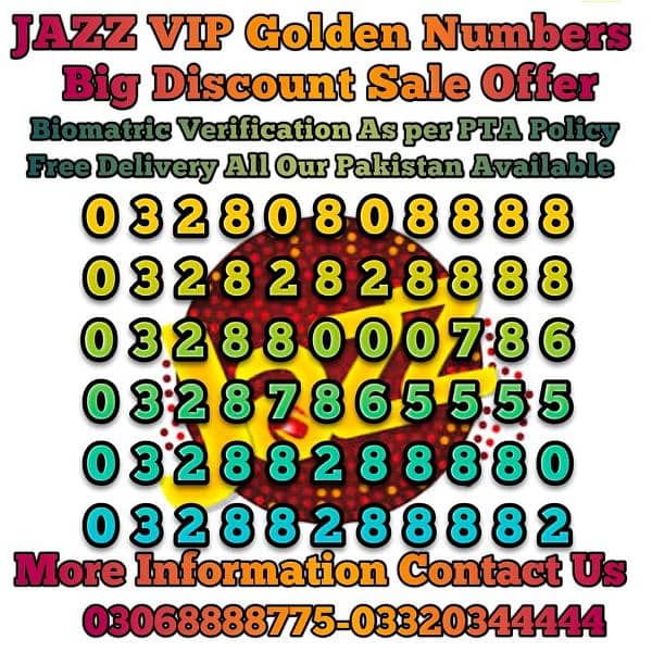 Jazz VIP Golden Numbers offer 8