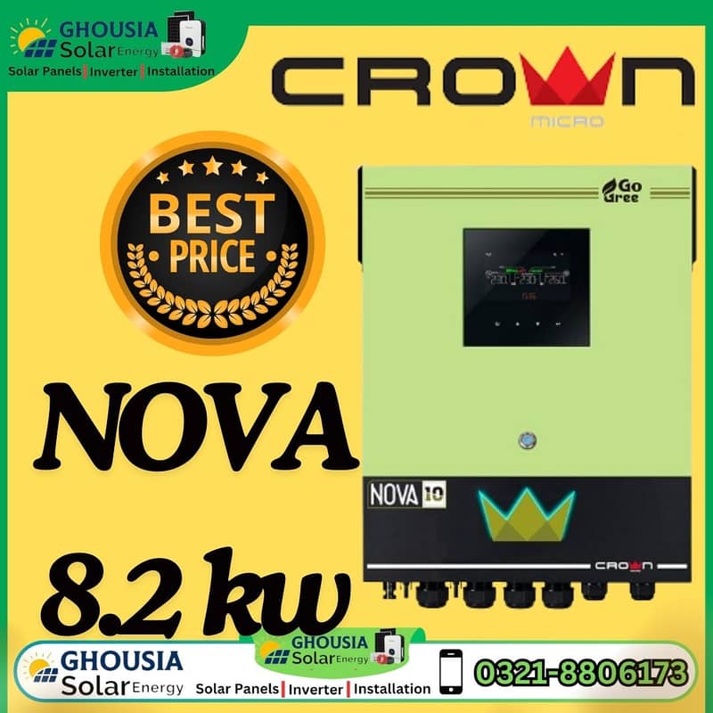 Primax Venus 6.2kW Hybrid Solar Inverter 6