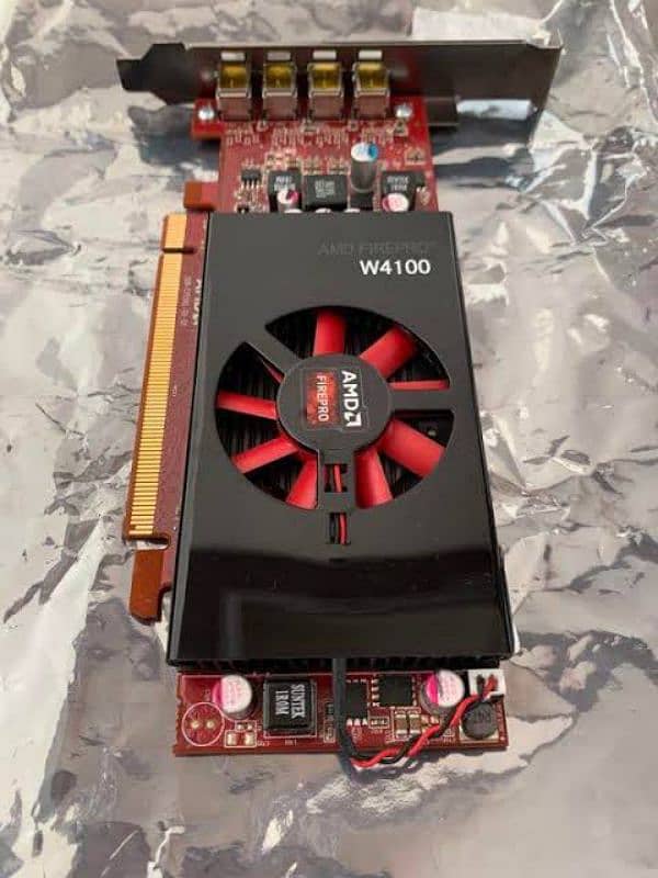 Amd FirePro W4100 2GB GDDR5 128 Bit Graphics card 0