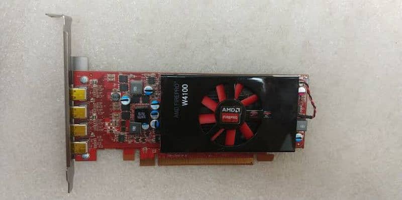 Amd FirePro W4100 2GB GDDR5 128 Bit Graphics card 1