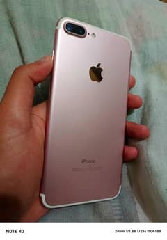 I phone 7  plus pta approve