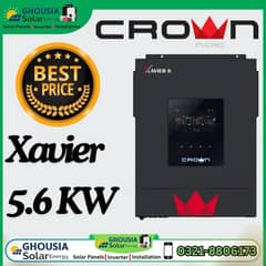 CROWN XAVIER. . 5.6kw 5600 W SOLAR INVERTER Pure Sine Wave