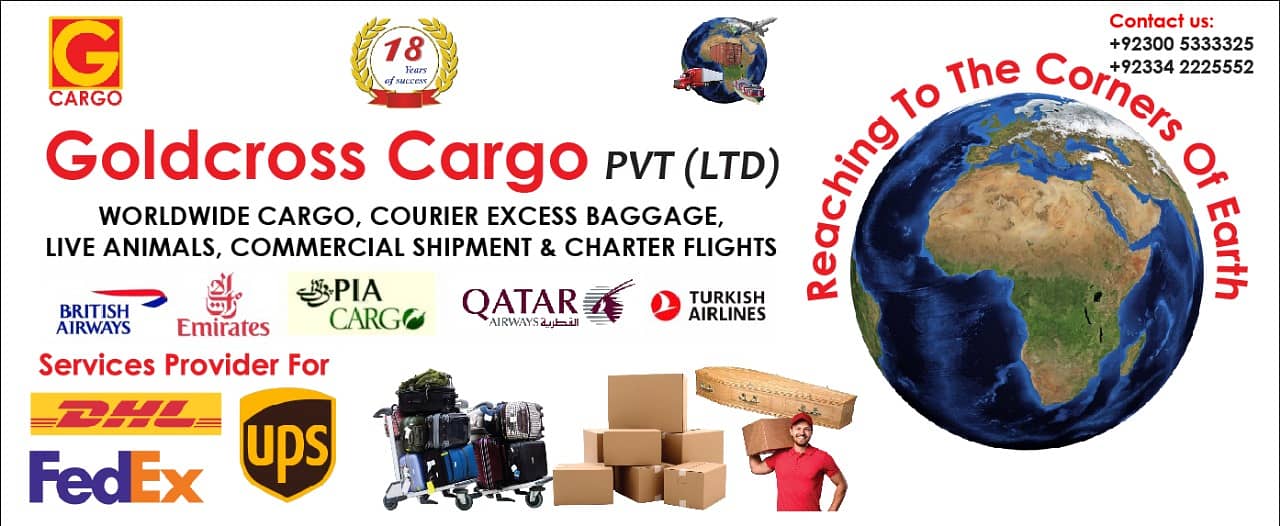 Worldwide Cargo & Courier Services |Trusted DHL, FedEx, UPS Partnar" 5