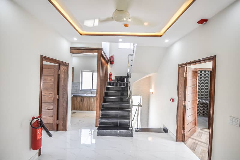 Brand New Semi Furnished Modern Design House is UP for Rent in DHA Lahore 18