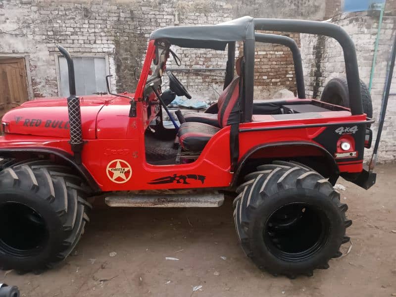 Heavy Beast Jeep Cj 5 1984 model Fully modified 0