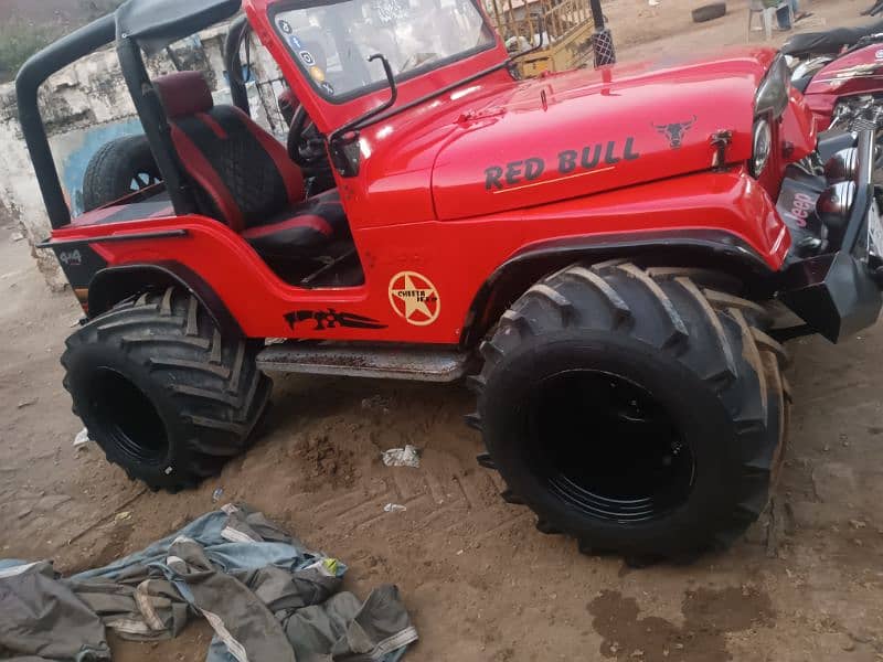 Heavy Beast Jeep Cj 5 1984 model Fully modified 2