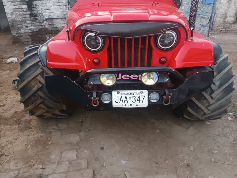 Heavy Beast Jeep Cj 5 1984 model Fully modified 3