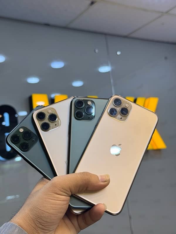 iphone 11pro max 64GB PTA Approved all colr pack set 2