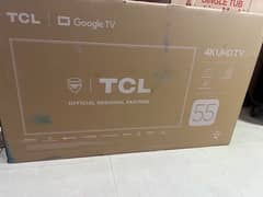 TCL 55 Inch 4k latest