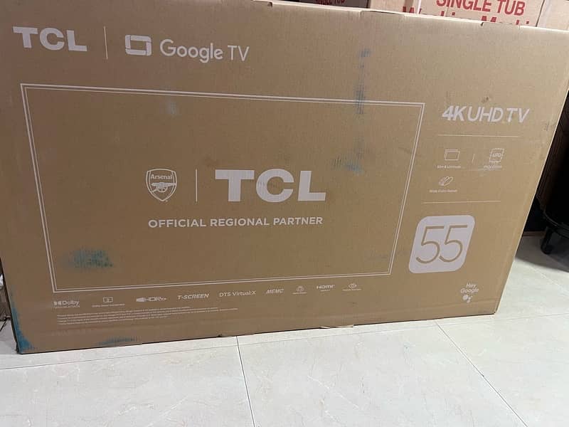 TCL 55 Inch 4k latest 0