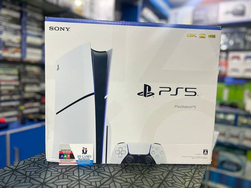 PS5 SLIM 1TB DISK ALMOST NEW AT MY GAMES 1