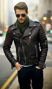 Genuine Leather cow|Sheep leather Jacket For men|Buffalo leather Men 1