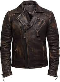 Genuine Leather cow|Sheep leather Jacket For men|Buffalo leather Men 8