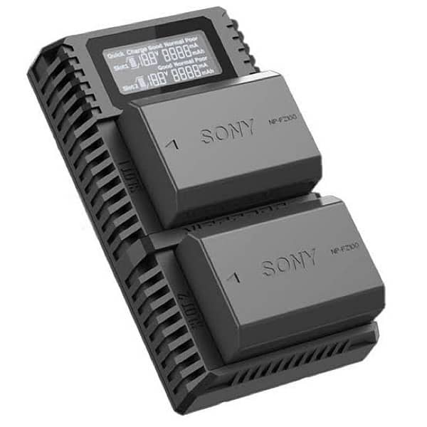 Sony Camera Dual BatteriesCharger 1