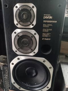 pioneer private 100 watt each box 8" original never repair