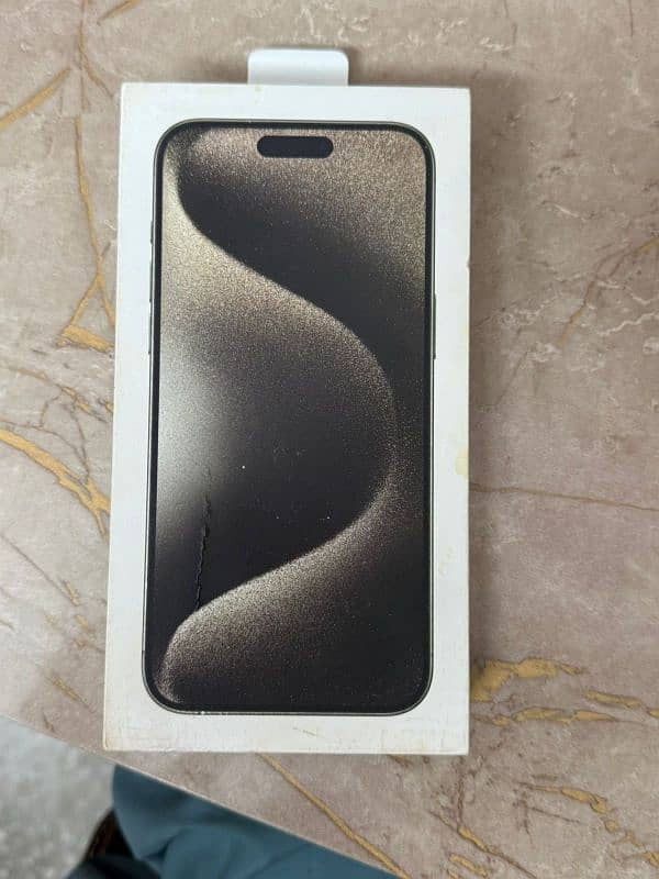 Iphone 15 Pro Max 256gb PTA Approved 0