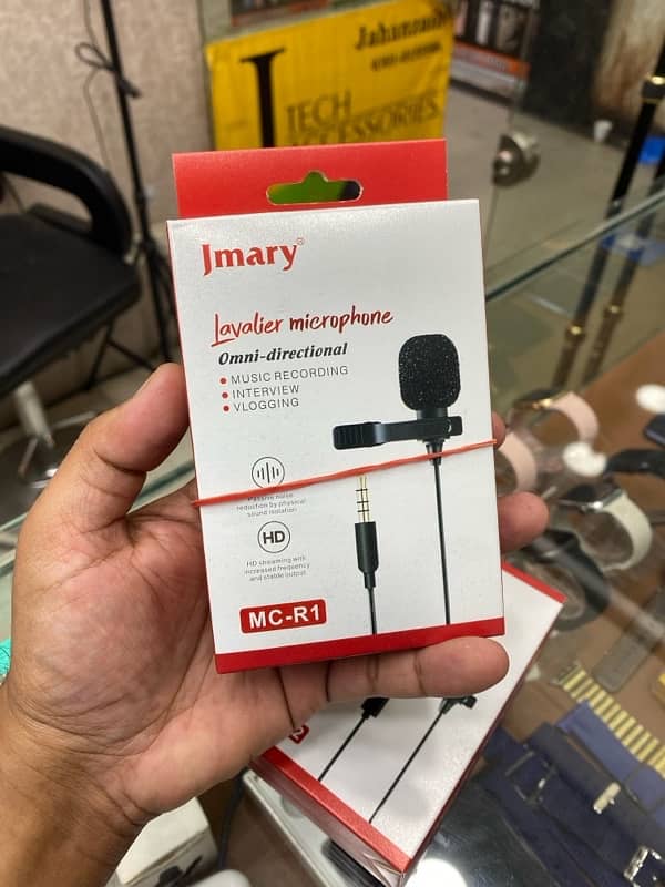 Jmary wireless microphone mw-15, mw-16, dual mic, noise cancellation 2