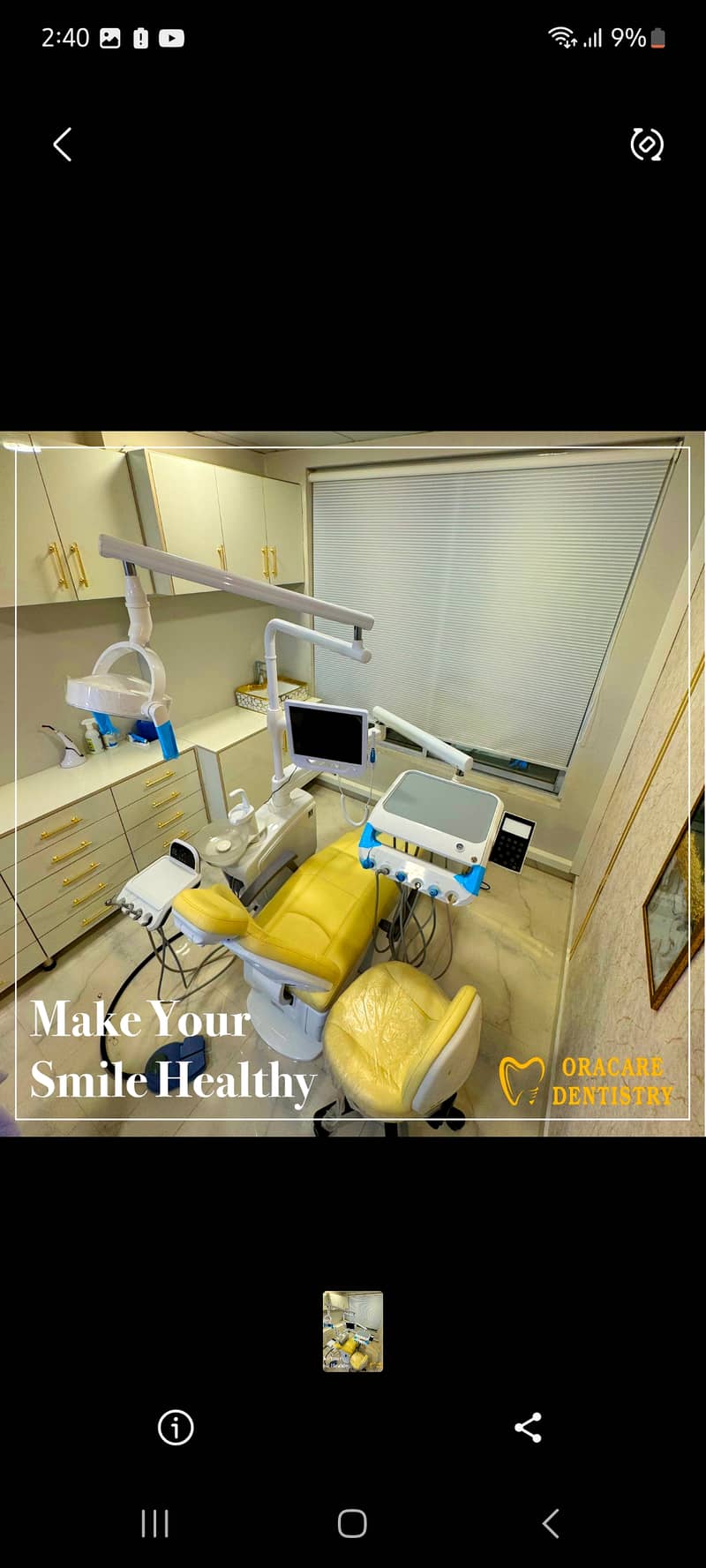 Dental Clinic fully established and running up for sale in i8 isb 1