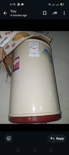 Gyser 10 liter zero meter condition