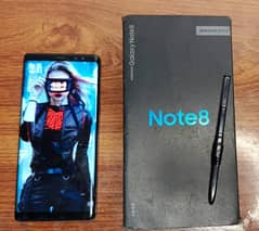 SAMSUNG NOTE 8 PTA APROVED (WITH BOX) 64GB