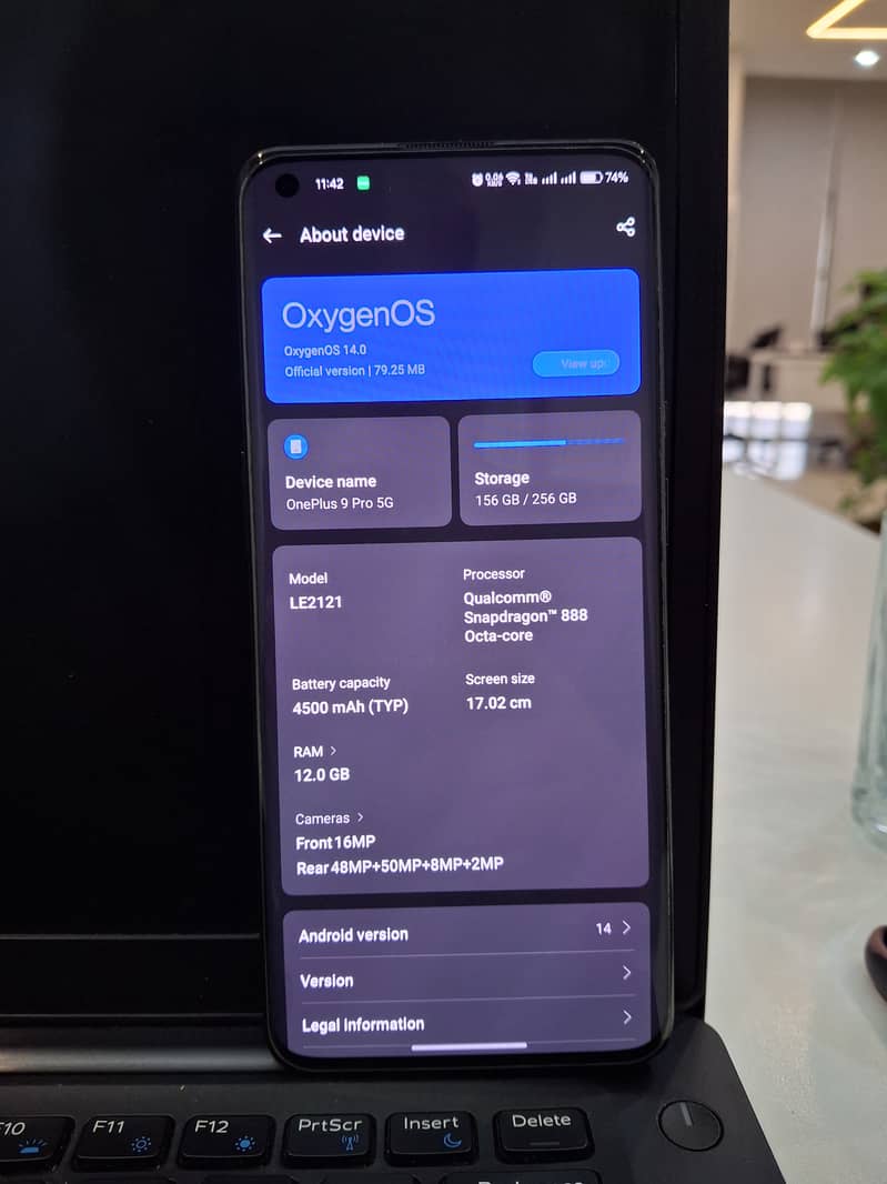 OnePlus 9 Pro 12/256GB Dual Sim PTA 8