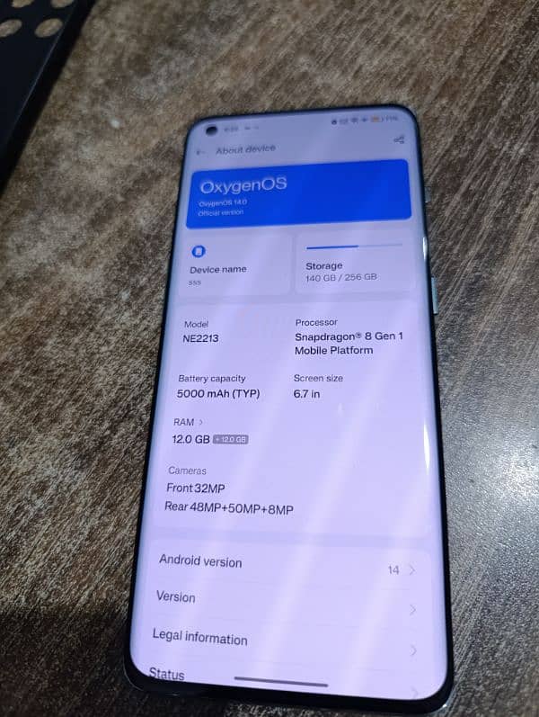 oneplus 10 pro ne2213 12gb 256gb 1