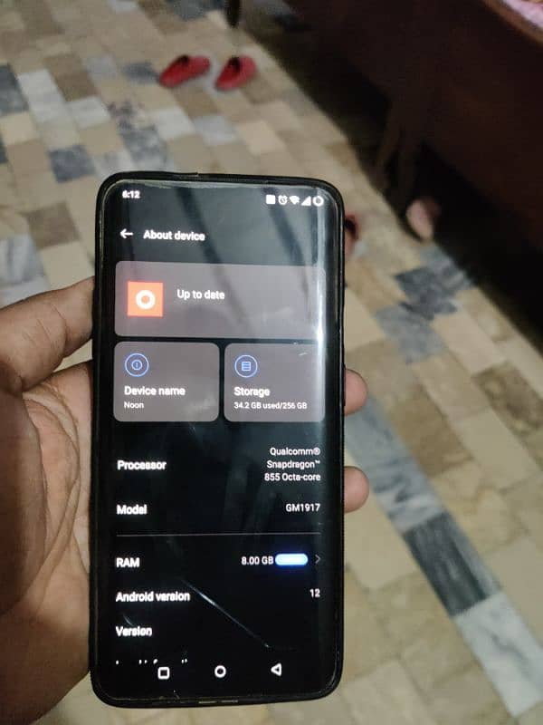 OnePlus 7 pro back broken 8/256 plus 5 extendable dual sim global pta 0