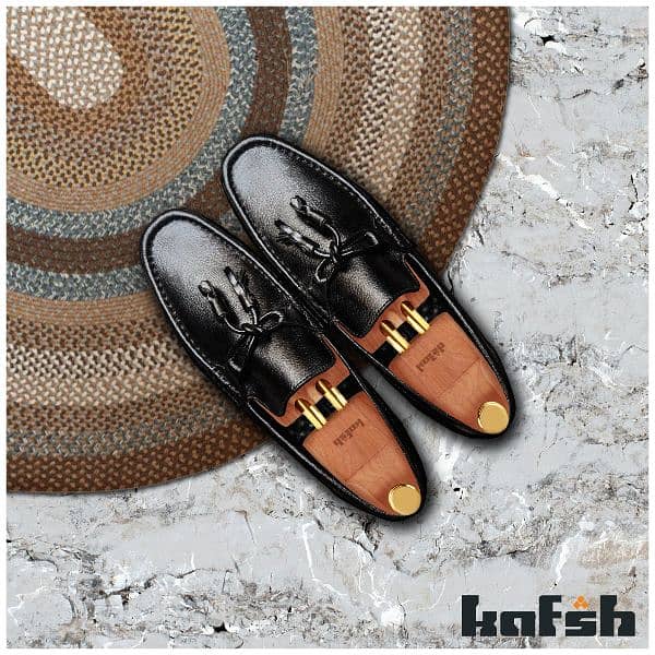 Tassel Loafers in genuine leather 1