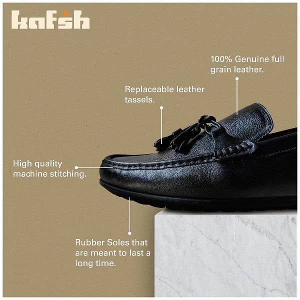 Tassel Loafers in genuine leather 2