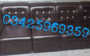 Office single sofa set parlor hotel use furniture waiting chair table