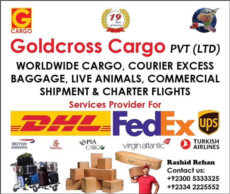 Worldwide Cargo & Courier Services |Trusted DHL, FedEx, UPS Partnar" 0