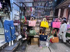 Ladies bags stand