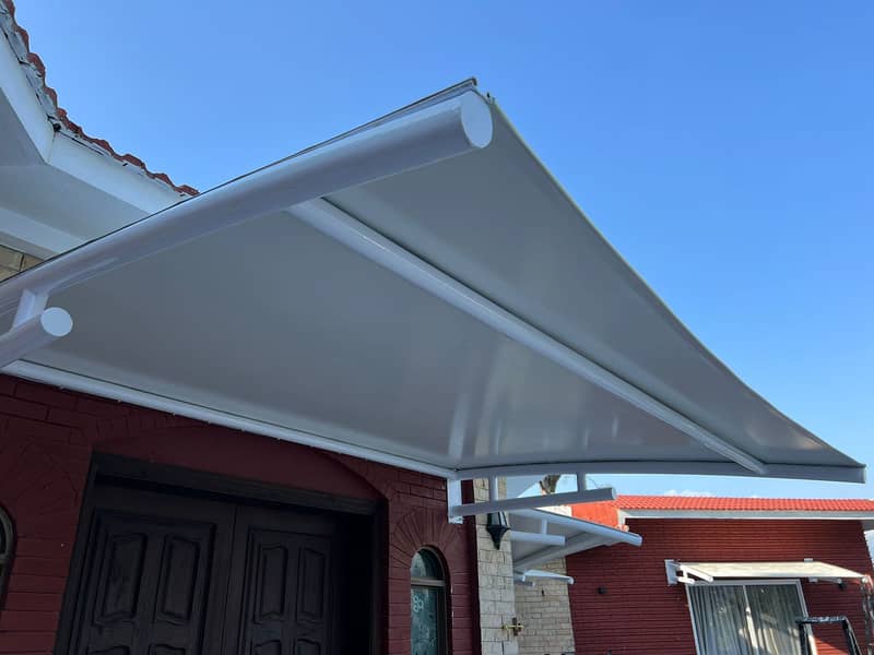 car shade/car parking shades/car tensile shades/car porch shade / she 7