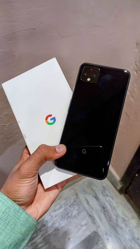 Google pixel 4xl with box. Condition 10/10. 0