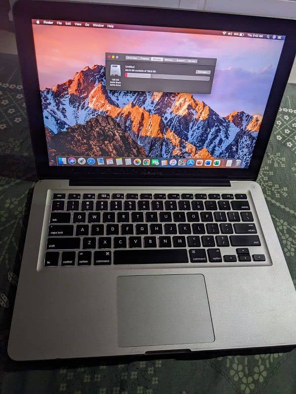 Macbook pro 2011 4 gb ram DDr3, 128 gb ssd 3