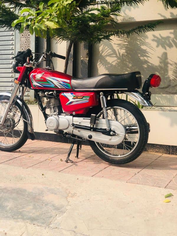 Honda 125 applied for 10/9 condition 0