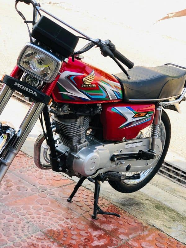 Honda 125 applied for 10/9 condition 1