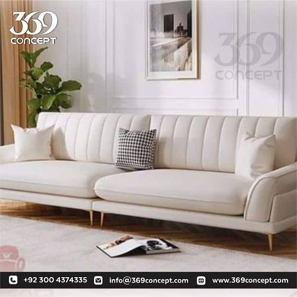 Sleek and sophisticated sofa set 4