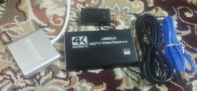 4K 60 FPS Live stream Capture Card.